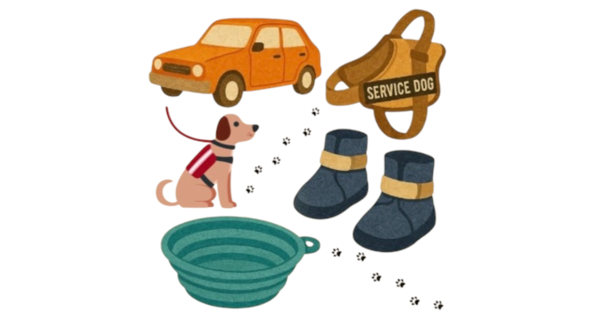 7 Car Essentials That Every Service Dog Handler Needs